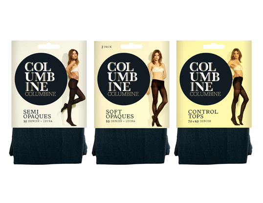 女士絲襪包裝設計