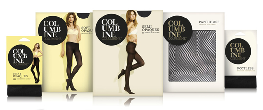 女士絲襪包裝設計