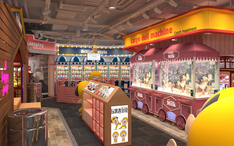 玩偶遇到愛抓娃娃機品牌全案策劃設計 玩偶遇到愛抓娃娃機品牌全案策劃設計