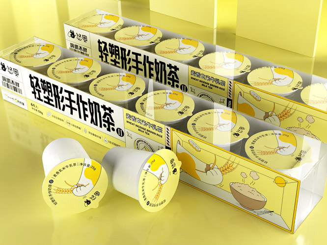線上奶茶包裝設(shè)計(jì)，奶茶包裝設(shè)計(jì)