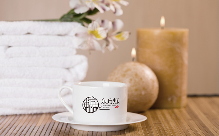 東方朔養(yǎng)生館品牌logo設(shè)計(jì)