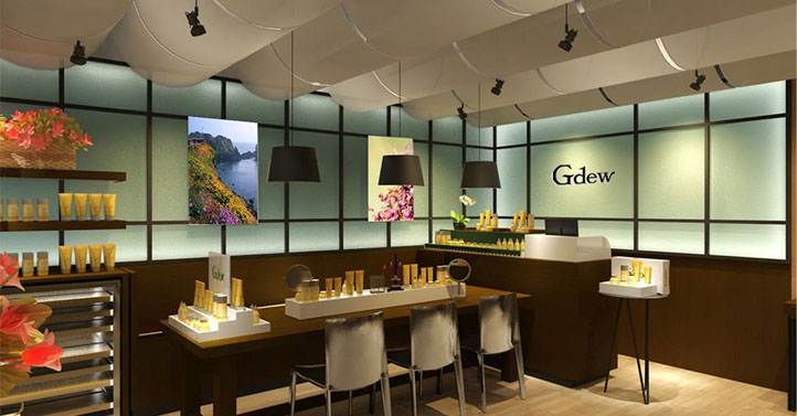 化妝品終端店鋪設(shè)計(jì)