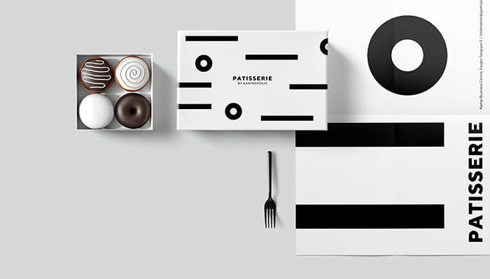 黑白餐飲品牌設(shè)計