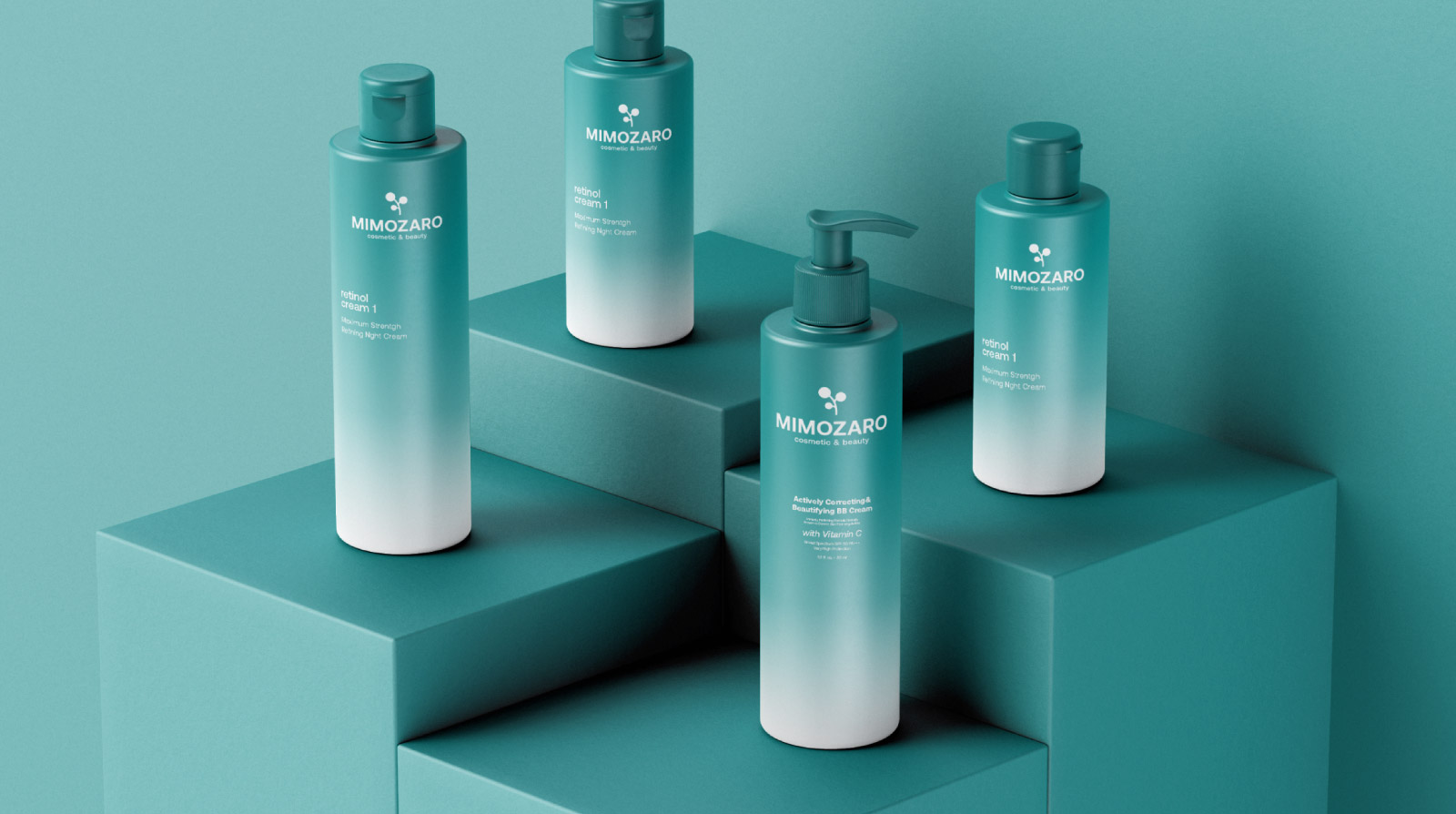 一套時(shí)尚的化妝品品牌設(shè)計(jì)