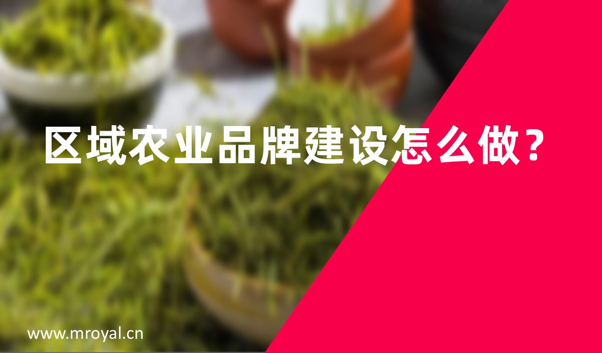 區(qū)域農(nóng)業(yè)品牌建設(shè)怎么做？