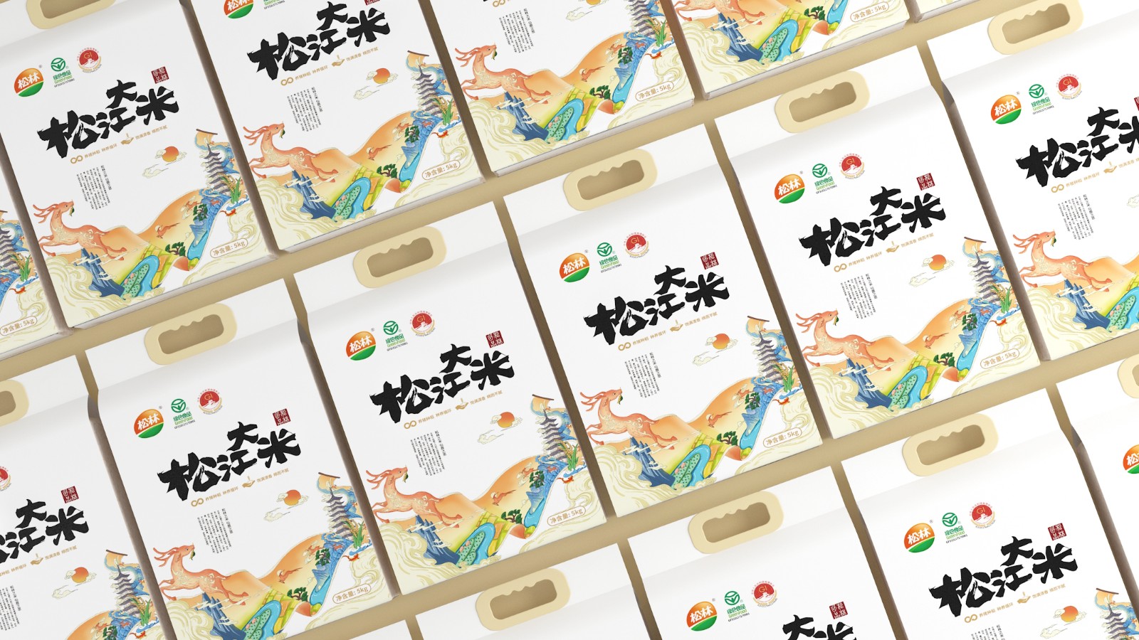 美御大米品牌策設(shè)計(jì)案例